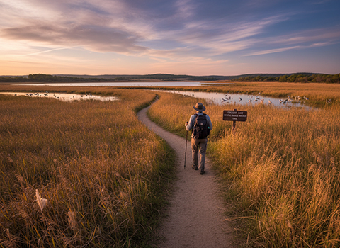 Crescent Lake National Wildlife Refuge Trail